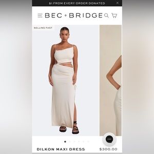 Bec and bridge dress